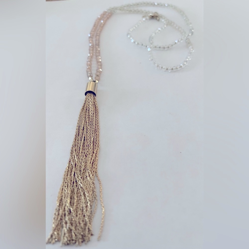 Loft Long Tassel Necklace